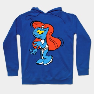 Blue Skinned Shapeshifter Hoodie